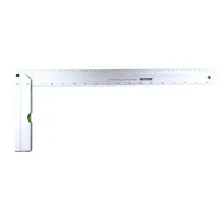 Угольник алюминиевый 450 мм с уровнем,"MAXIMUM"