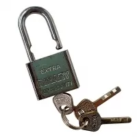 Замок навесной "серебро" 30 мм,"EXTRA BINARY" 